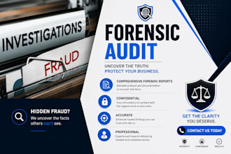 uncover financial fraud and deliver actionable investigation reports