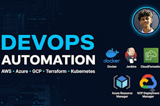 set up ci cd pipelines and cloud infrastructure on AWS azure gcp with terraform