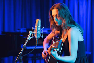 sing heartfelt country christian gospel acoustic guitar female vocalist