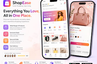 design modern mobile app uiux in figma for ios and android