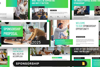 design business sponsorship proposal design event sponsorship canva pitch deck