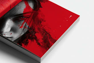 design fantasy or thriller book cover