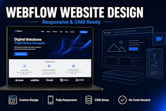 design a webflow website for your business