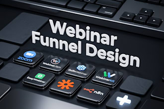 design high converting webinar funnel