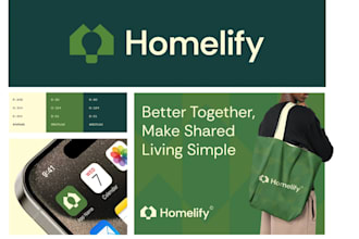 design a simple modern app logo and app icon