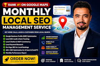 rank your business in google maps and local search