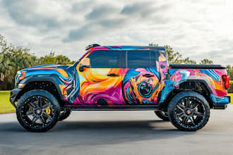 draw car wrap vehicle wrap