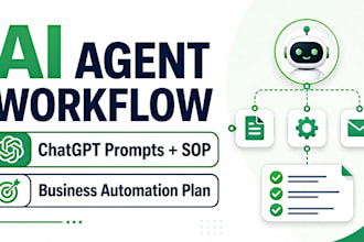 create a custom ai agent workflow and chatgpt prompt system