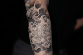 custom tattoo design with my experience as a tattoo artist