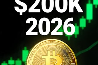 design youtube thumbnail for crypto videos