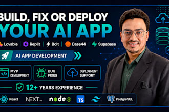 fix and deploy lovable replit bolt base44 supabase apps
