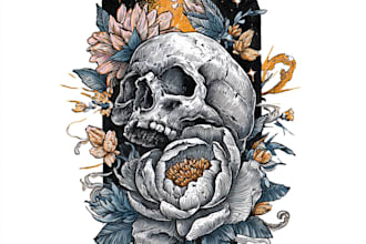 draw a unique tattoo design for you