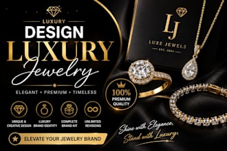 design luxury jewelry and create unique jewelry concepts