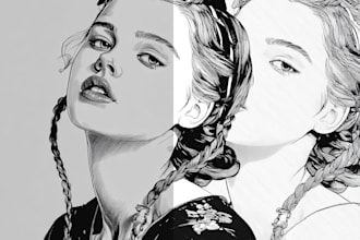 pin up girl and pin up girl illustration