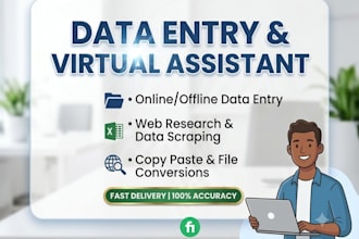 do data entry copy paste and translation work