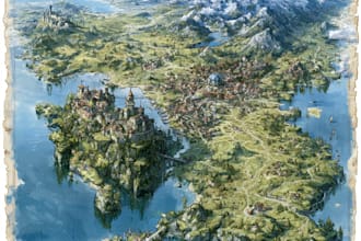 do map illustration map design fantasy map maker cartography city map vector map