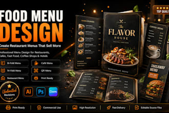 design canva qr code digital menu for food trucks and cafes in canva