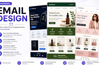 design a professional HTML email signature