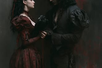 horror dark fantasy female male character desing