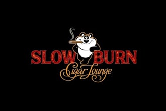 make boutique cigar lounge logo for successful businessmen