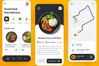 develop food delivery app multi vendor app grocery app logistic delivery website