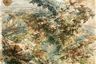 make a fantasy map for your dnd game