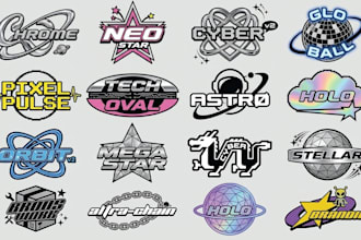 design y2k streetwear logo for clothing or fashion brand