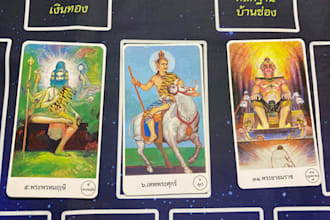 read your fortune with oracle cards through text