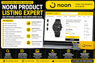 create SEO optimized product listings
