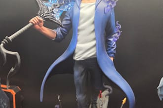 print and paint a resin figure for you