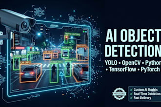 build an ai object detection model using yolo and opencv