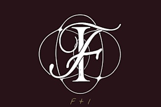 make thematic monogram for your wedding