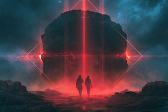 design album cover art or single cover artwork