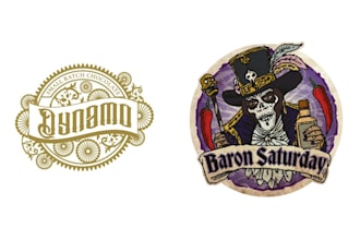 create vintage steampunk themed logo or graphics design