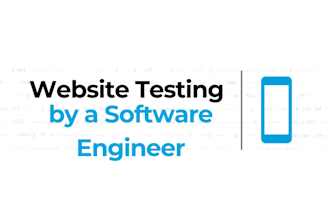 test your website or app user experience as a software engineer