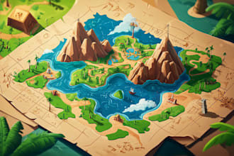 create custom vector maps for parks, communities cities