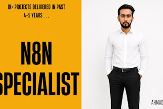 be n8n automation specialist , n8n expert
