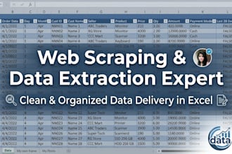 do web scraping, data extraction, and web research