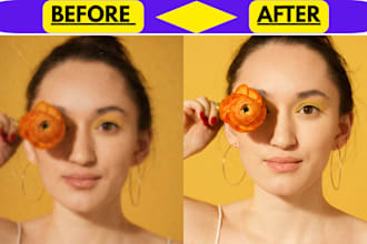 fix blurry photos resize image photo enhance print ready high resolution