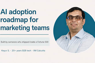 design an ai adoption roadmap for your marketing team