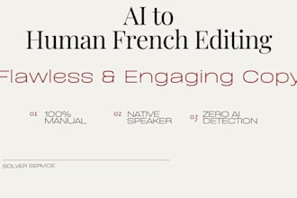 rewrite your ai text into flawless and engaging french