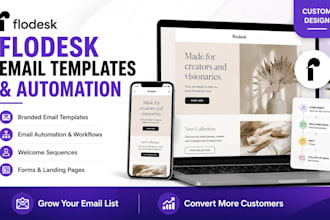 design flodesk email templates newsletters and automation