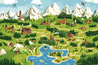 do simplified vector map