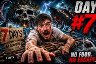 design professional cinematic youtube thumbnails