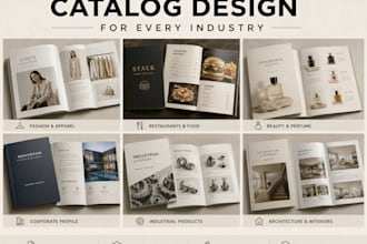 design product catalog, lookbook sell sheet, fashion catalogue