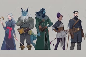 draw your dnd character or npc