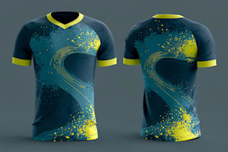 do custom jersey design or sublimation design