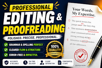 proofreading and article reading for you