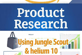 do amazon fba product research with jungle scout