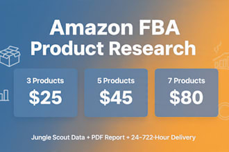 do amazon fba product research with jungle scout